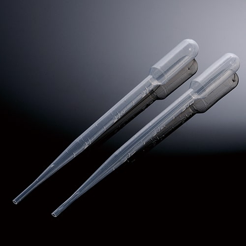 Pipetas Pasteur 1ml, No-Esteriles, Desechables, Polietileno, Capacidad Total 6.2 ml, 500/pack, - Liplata